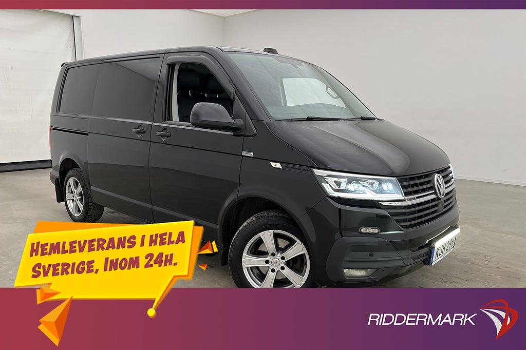 Volkswagen Transporter 4M Cockpit Värm Drag Skinn Diff Moms