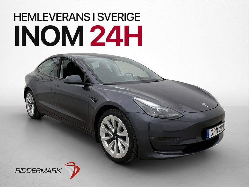 Tesla Model 3 Long Range AWD Svensksåld MOMS