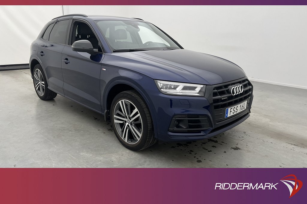 Audi Q5 45 TFSI Q 245hk S Line Evolution Matrix Cockpit Drag