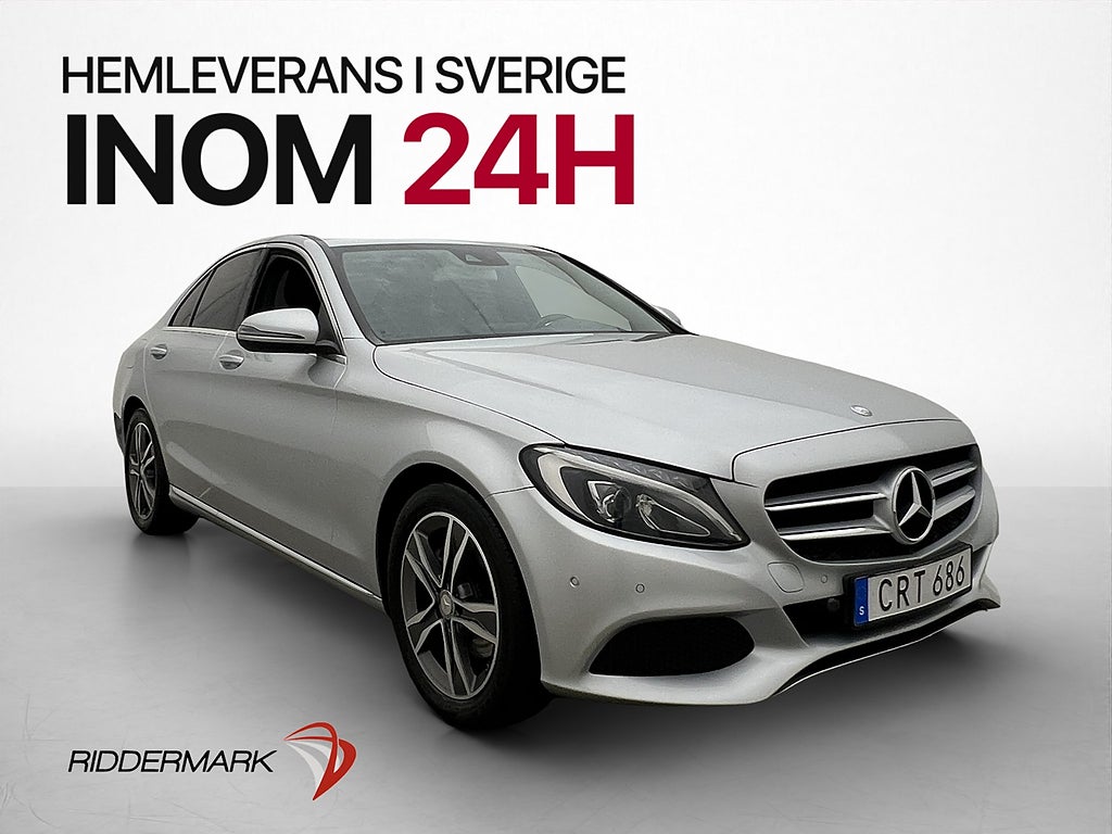 Mercedes-Benz C220 d 170hk Avantgarde Kamera Värmare