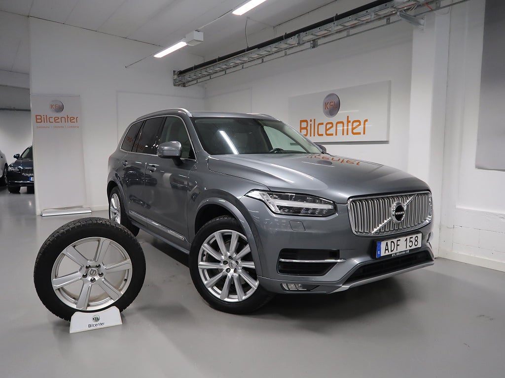 Volvo XC90 7-seater D5 AWD Inscription V-däck inågr-Aut-Drag