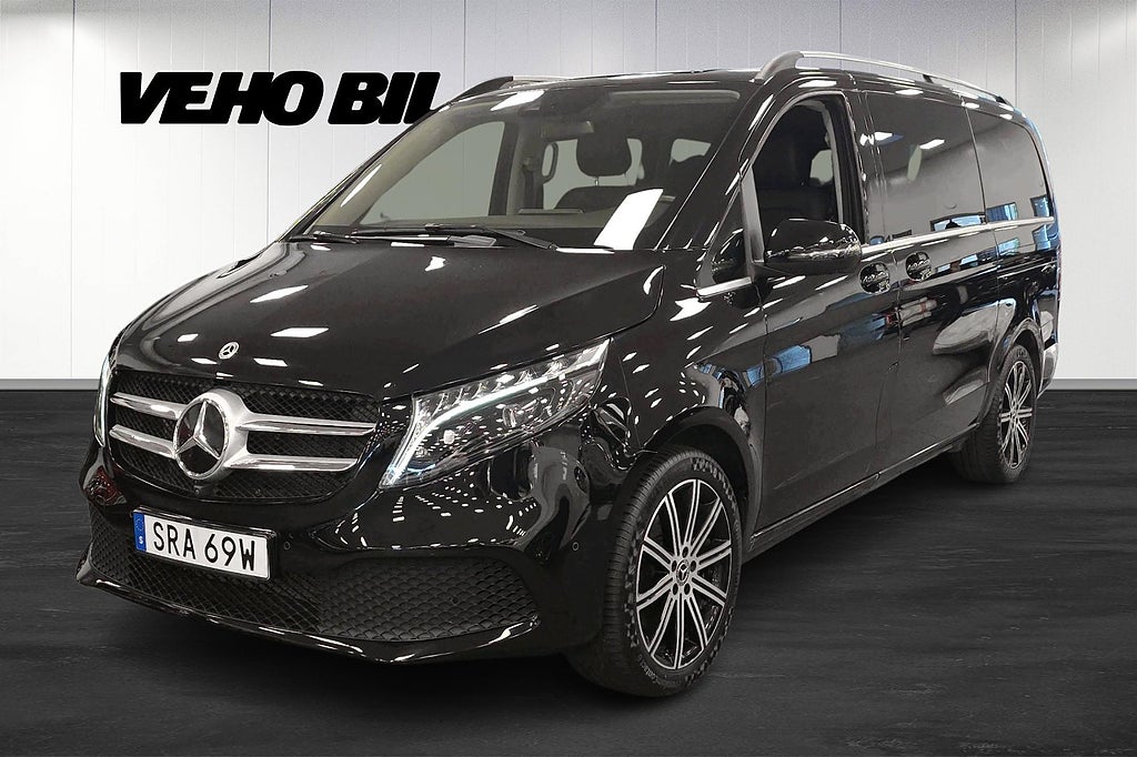 Mercedes-Benz V 250d 3.2t 9G-Tronic Avantgarde 8-sits 360° Navi 