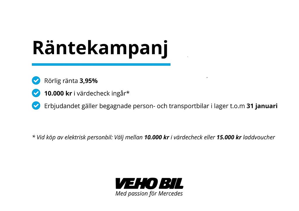 Mercedes-Benz EQB 300 4MATIC Progressive / Värmare