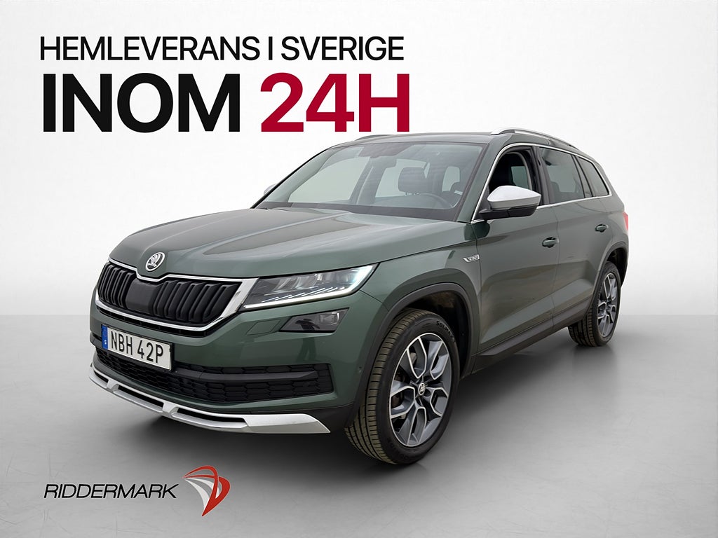 Skoda Kodiaq Scout Business 2.0 TDI 4x4 D-Värm Kamera Drag