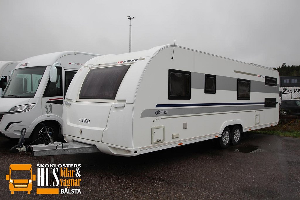 Adria ALPINA 763UK ALDE AC Barnkammarvagn