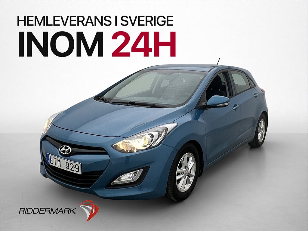 Hyundai i30 1.6 GDI 135hk Business M&K Värmare Sensorer