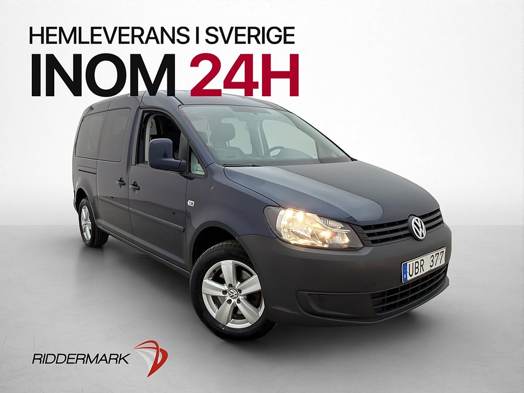 Volkswagen Caddy Maxi Life 1.6TDI Dragkrok 7-Sits