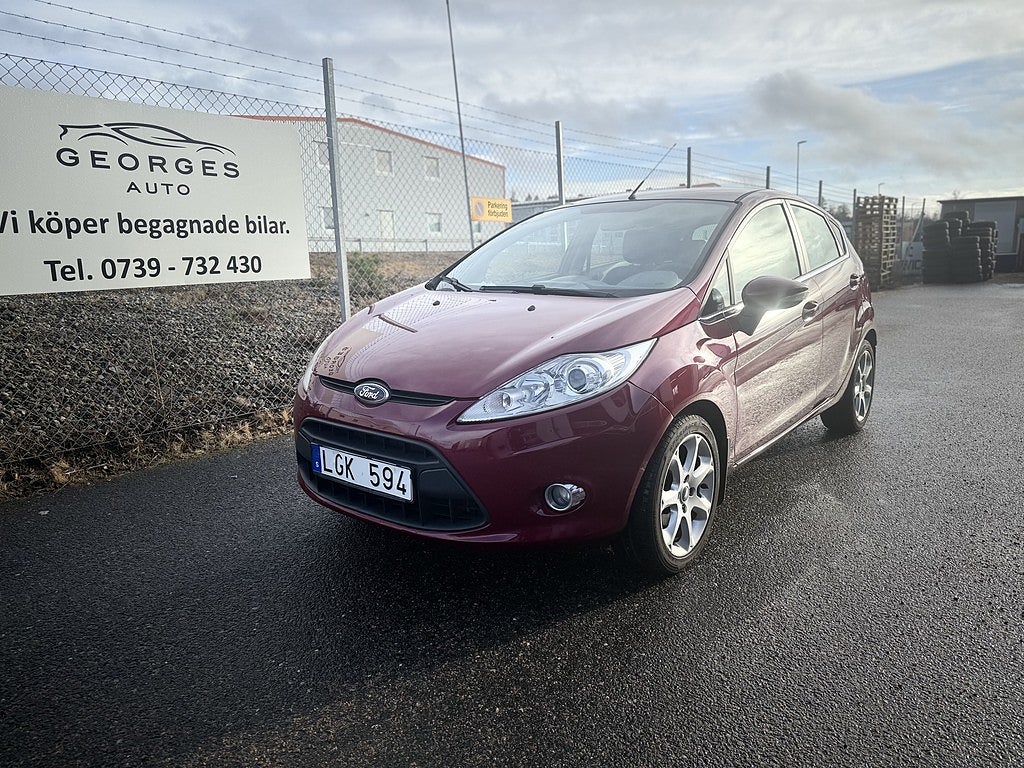 Ford Fiesta 5-dörrar 1.25 Titanium Euro 5