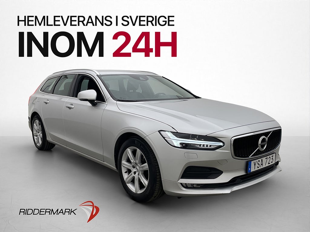 Volvo V90 D4 Momentum VOC Värmare Navi P-Sensorer Rattvärme