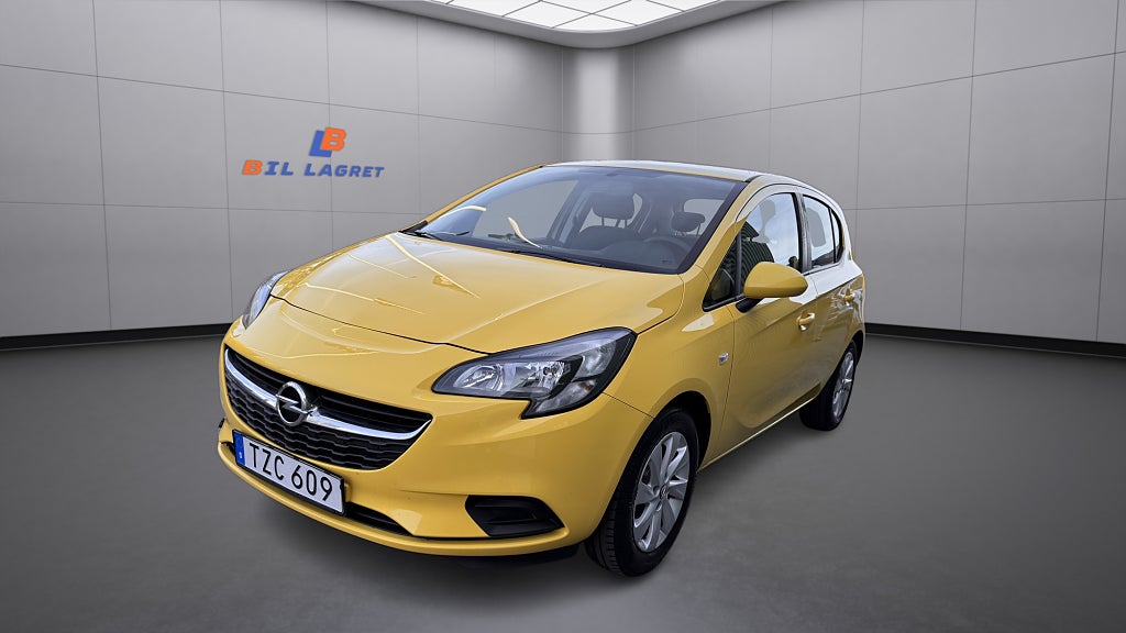 Opel Corsa 5-dörrar 1.4 Enjoy Euro 6/Serv/2-Ägare/M-Värm/V-hjul