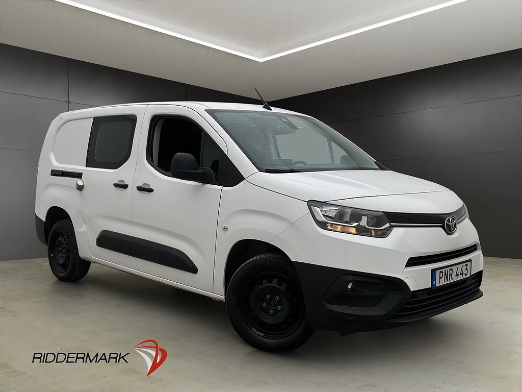 Toyota proace-city L2 Värmare Dragkrok Kamera CARPLAY Moms