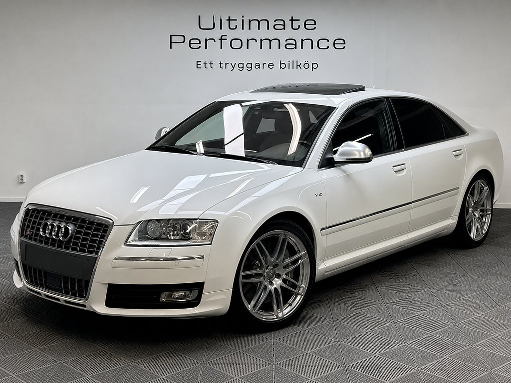 Audi S8 5.2 V10 TAKLUCKA KERAMISKA VÄRMARE KEYLESS DRAG SEUTR!