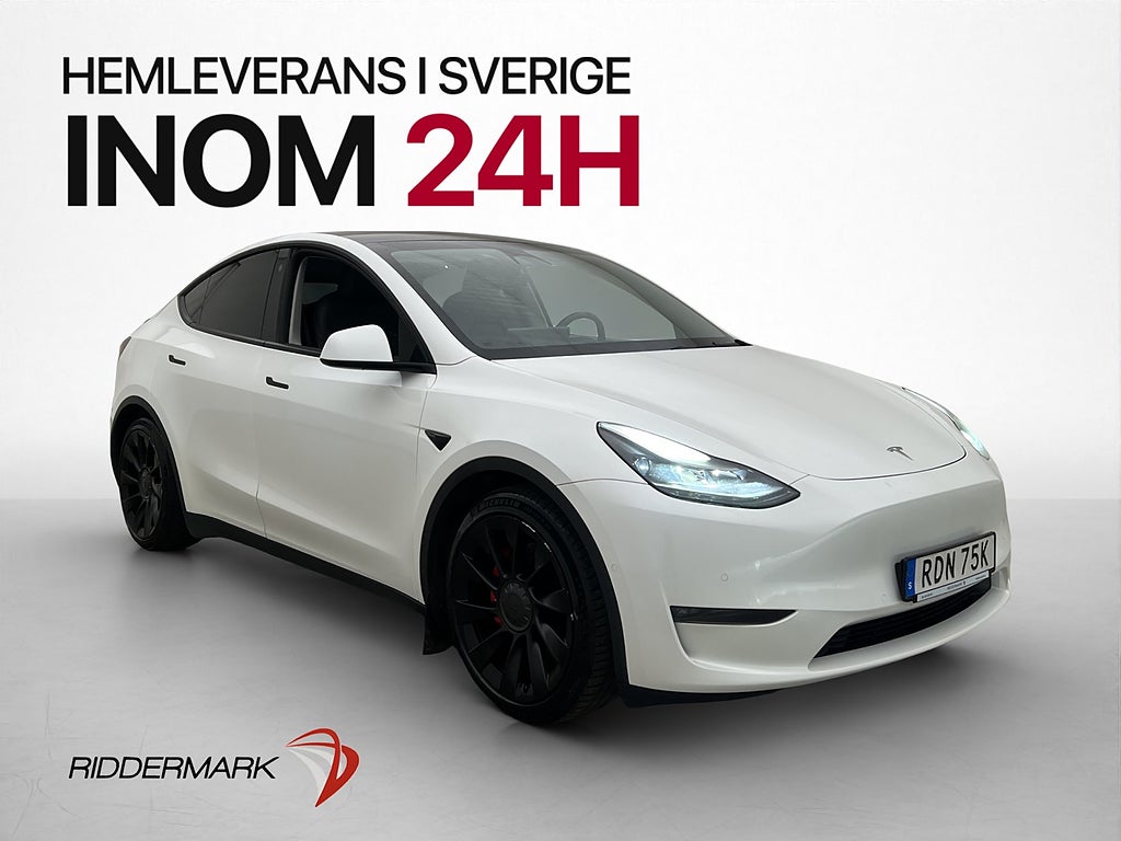 Tesla Model Y Performance 534hk Drag Adp-fart Pano Kamera
