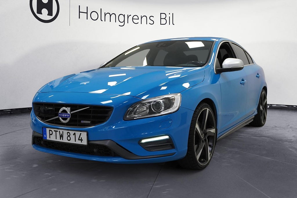 Volvo S60 D4 R-Design H K B-Kamera Taklucka Blis Drag 181hk | Ränta 1,99%