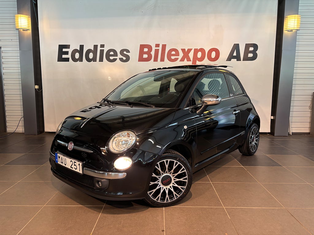 Fiat 500 1.2 8V Lounge Gucci Specialutgåva 69HK