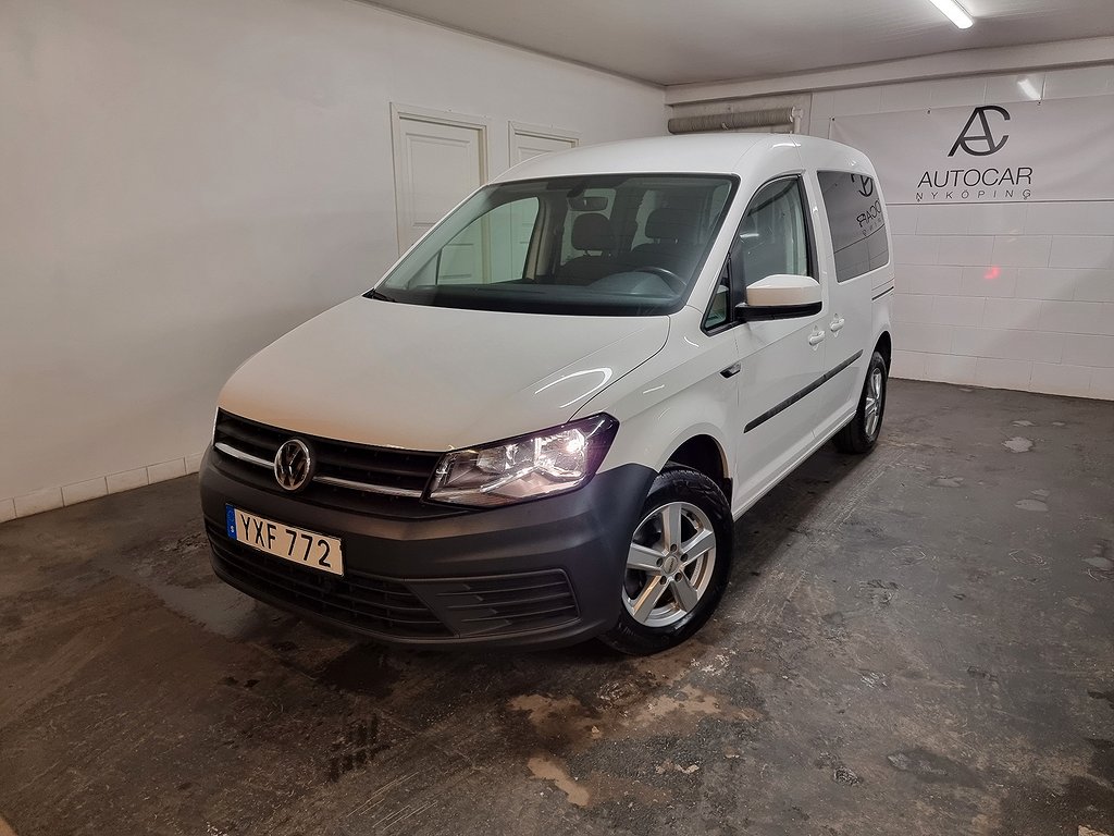 Volkswagen Caddy Life 2.0 TDI 5-sits,Endast 2000mil,En ägare