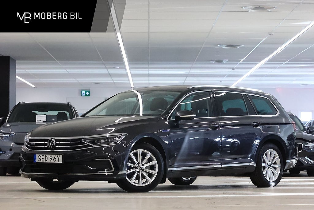 Volkswagen Passat Sportscombi GTE 218hk Dynaudio Värmare Drag