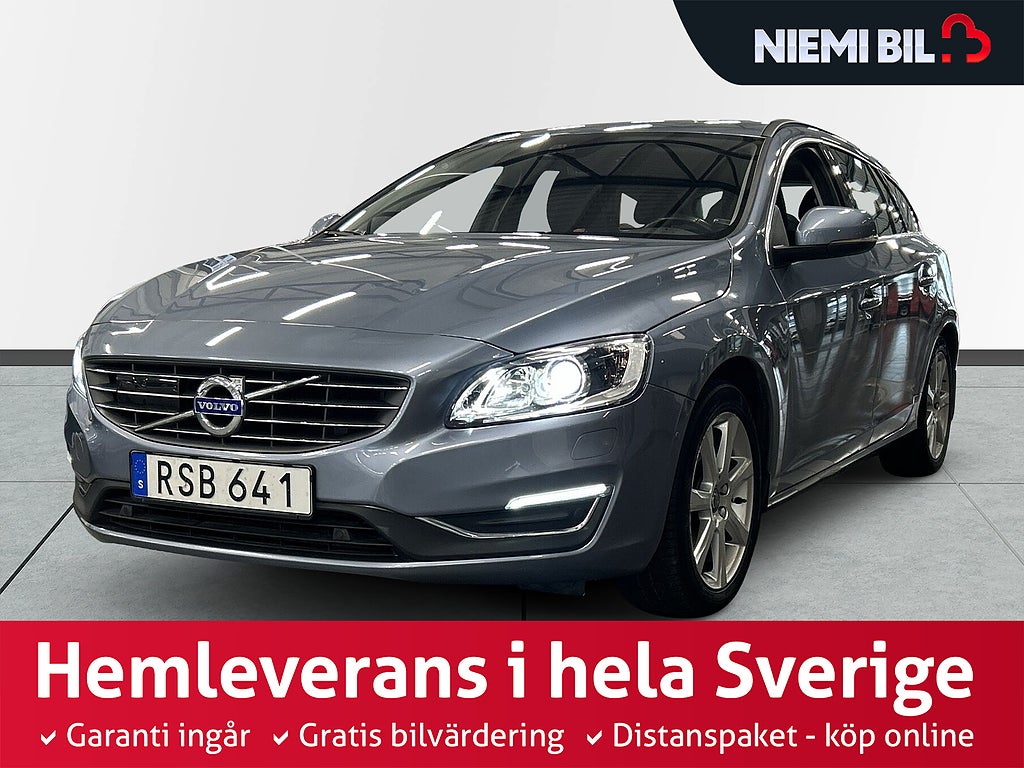 Volvo V60 T3 Momentum S&V-hjul/Navi/AdaptivF/Kamera/Pvärm