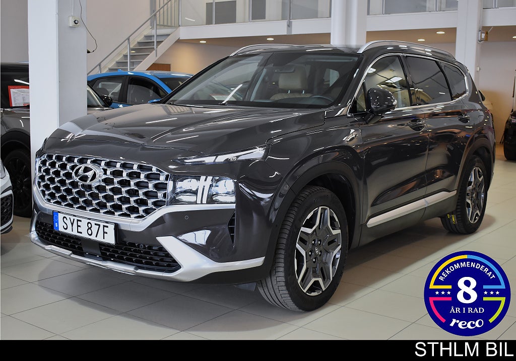 Hyundai Santa Fe PHEV Advanced AWD 7-sits 360° Navi Drag Pano Moms 4,95%