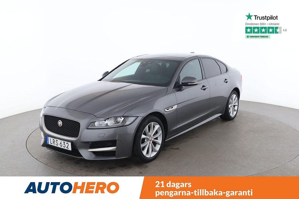 Jaguar XF 20t R-Sport/ NYSERVAD, Motorvärmare, Panorama, 200HK