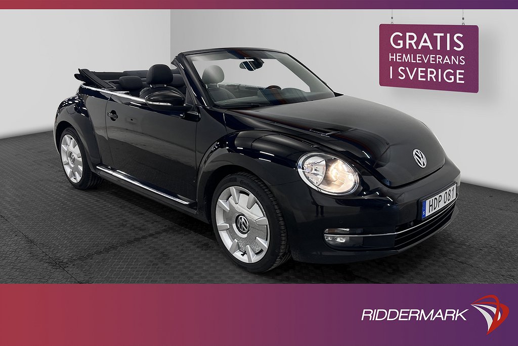 Volkswagen Beetle The Cabriolet 2.0 TSI 220hk Två-Bruk Skinn