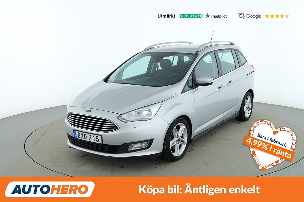 Ford C-Max Grand 1.0 EcoBoost Titanium / CarPlay, Backkamera