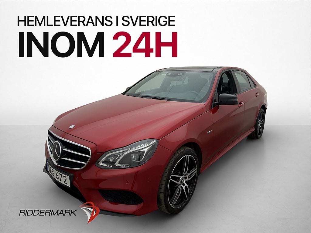 Mercedes-Benz E 350 BlueTEC 4M D-Värm Pano H/K Kamera Drag