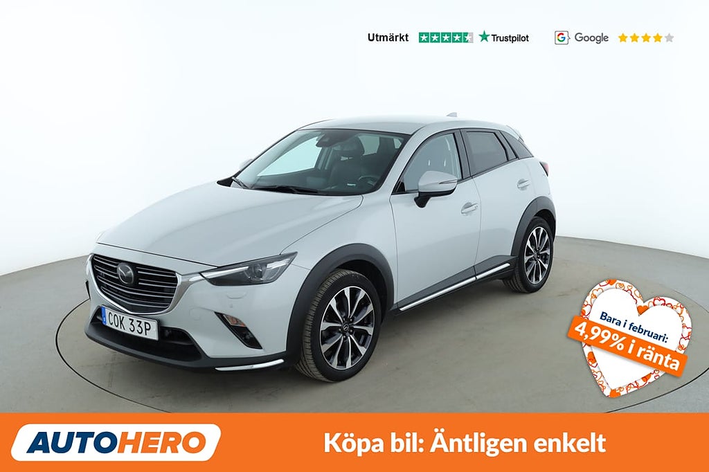 Mazda CX-3 Exclusive-Line AWD / GPS, Kamera, Drag, ACC