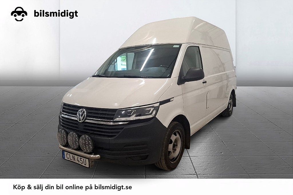 Volkswagen Transporter T32 2.0 TDI Aut 4M Extra Hög 3sits Värmare Navi P-Sens MOMS