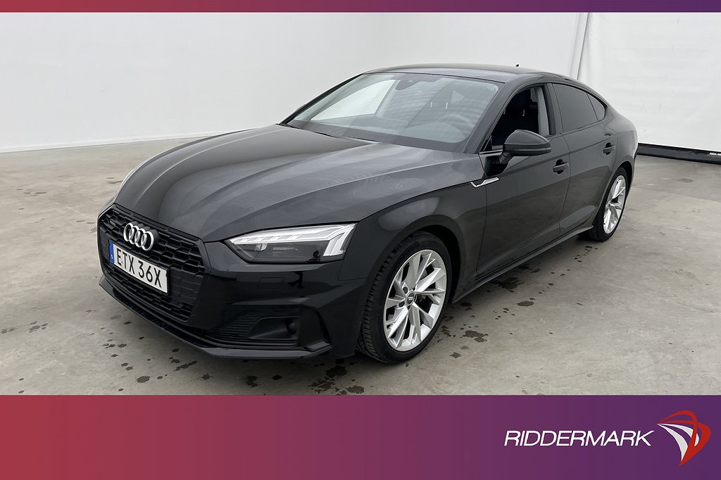 Audi A5 Sportback 45 TFSI Q 265hk Proline Matrix Kamera