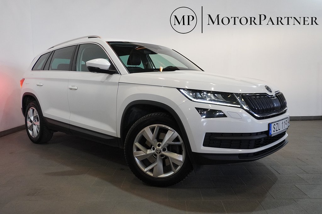 Skoda Kodiaq 2.0 TDI 4x4 Businessline Skinn Drag Värmare CANTON