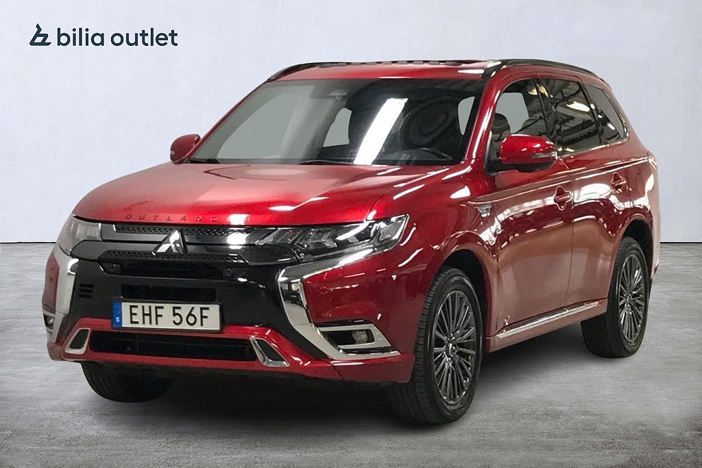 Mitsubishi Outlander PHEV S-Edition 224hk Taklucka Navi Rattvärm 360°