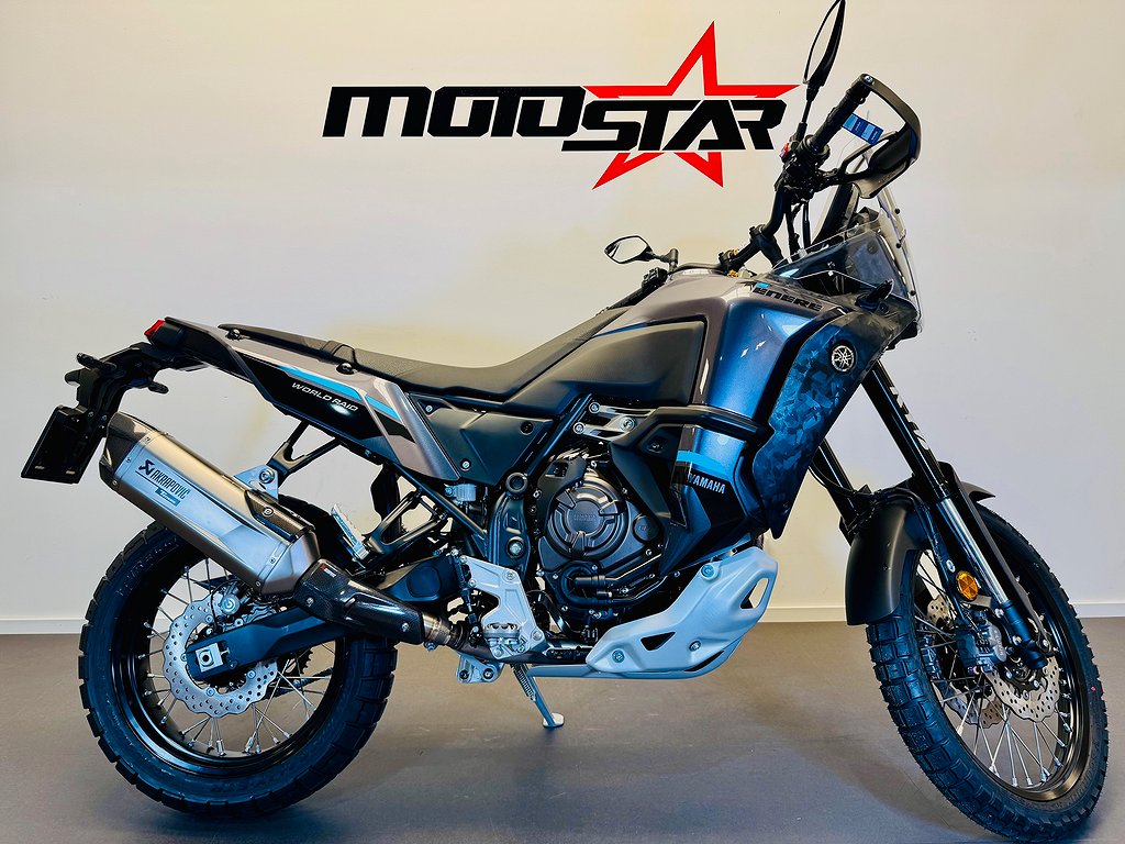 Yamaha Ténéré 700  WORLD RAID AKRAPOVIC - OVANLIG