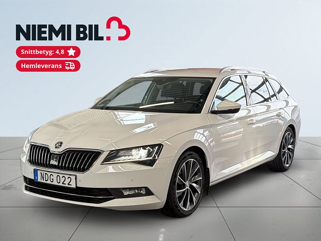 Skoda Superb Kombi 2.0 TDI 4x4, L&K S&V-hjul/Kamera/Drag/Carplay