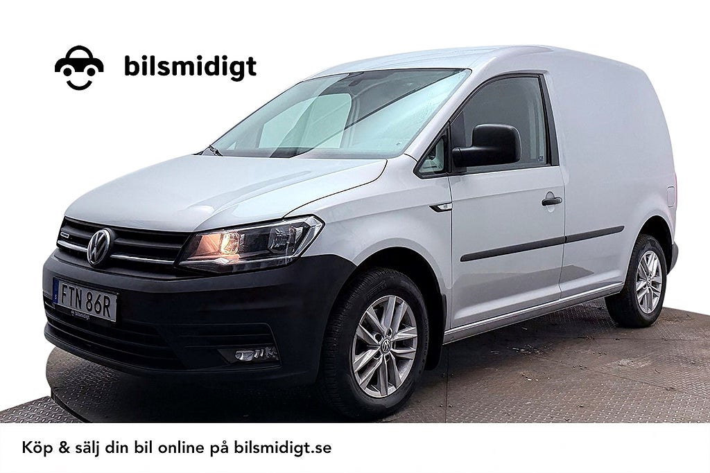 Volkswagen Caddy Skåp 1.4 TGI CNG Drag Inredd Kamera AppConnect MOMS