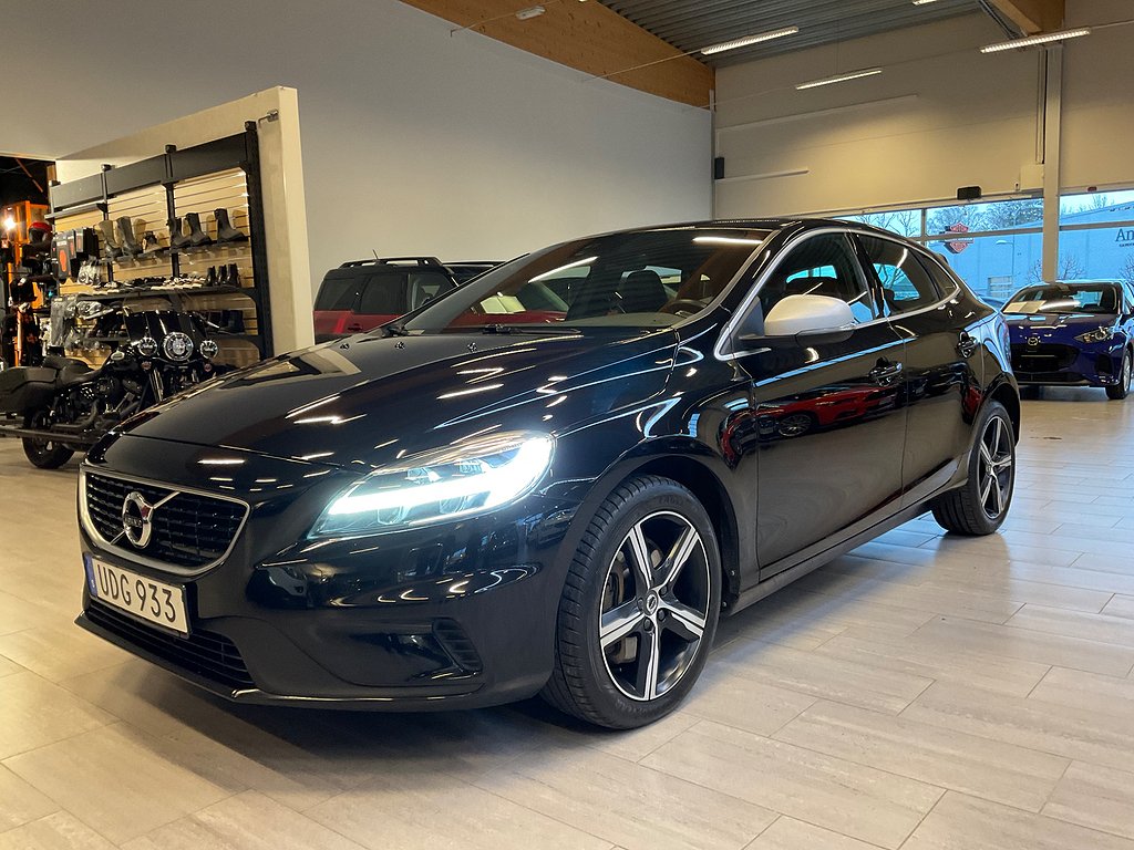 Volvo V40 T5 R-Design 245Hk Sommar & Vinterhjul Nyservad 