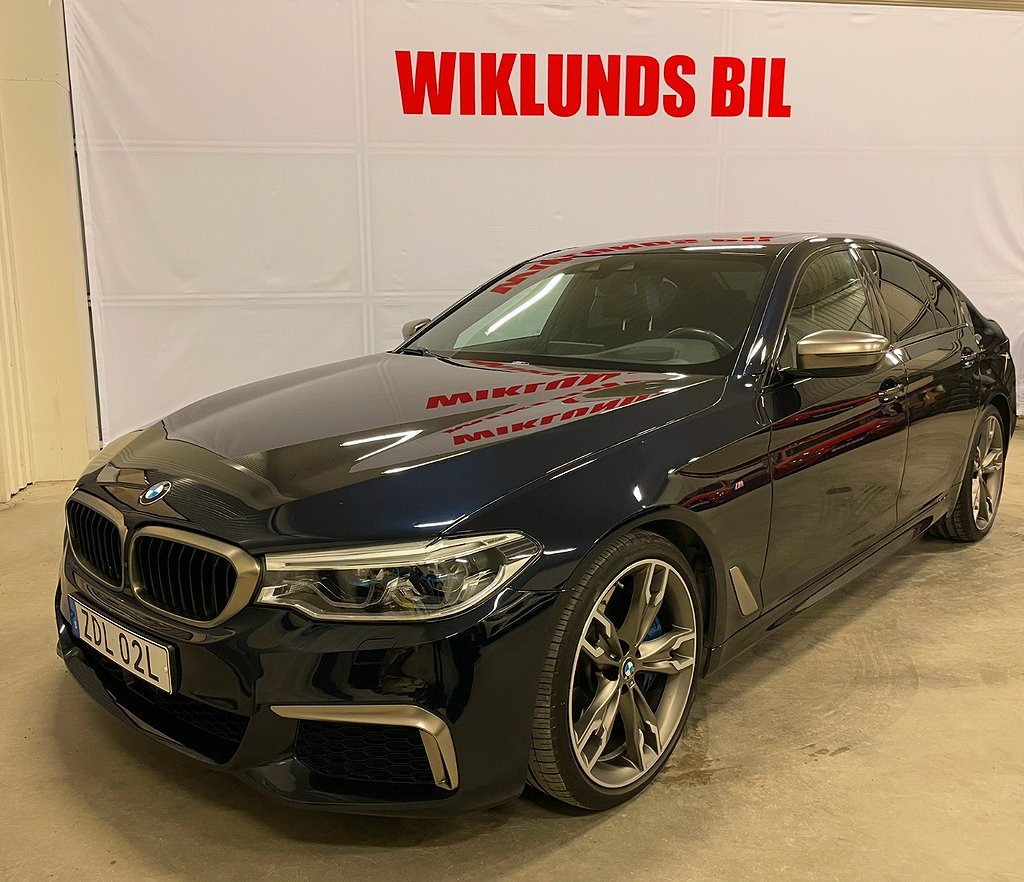 BMW M550 i 530HK xDrive Sedan Ultimate Edition Night Vision Svensksåld