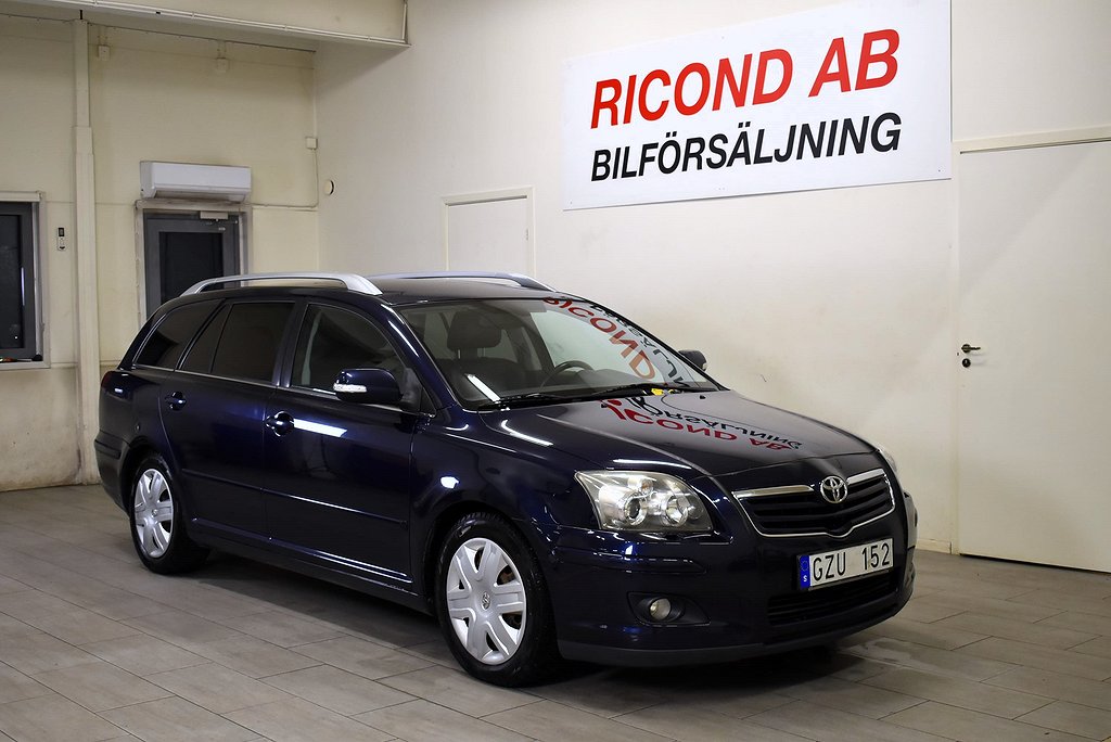 Toyota Avensis KOMBI 2.0 EXECUTIVE LÄDER GPS LÅGMIL