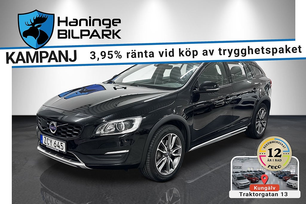 Volvo V60 Cross Country D4 Geartronic Classic Pro / Ny kamrem / SUPERDEAL 3,95%