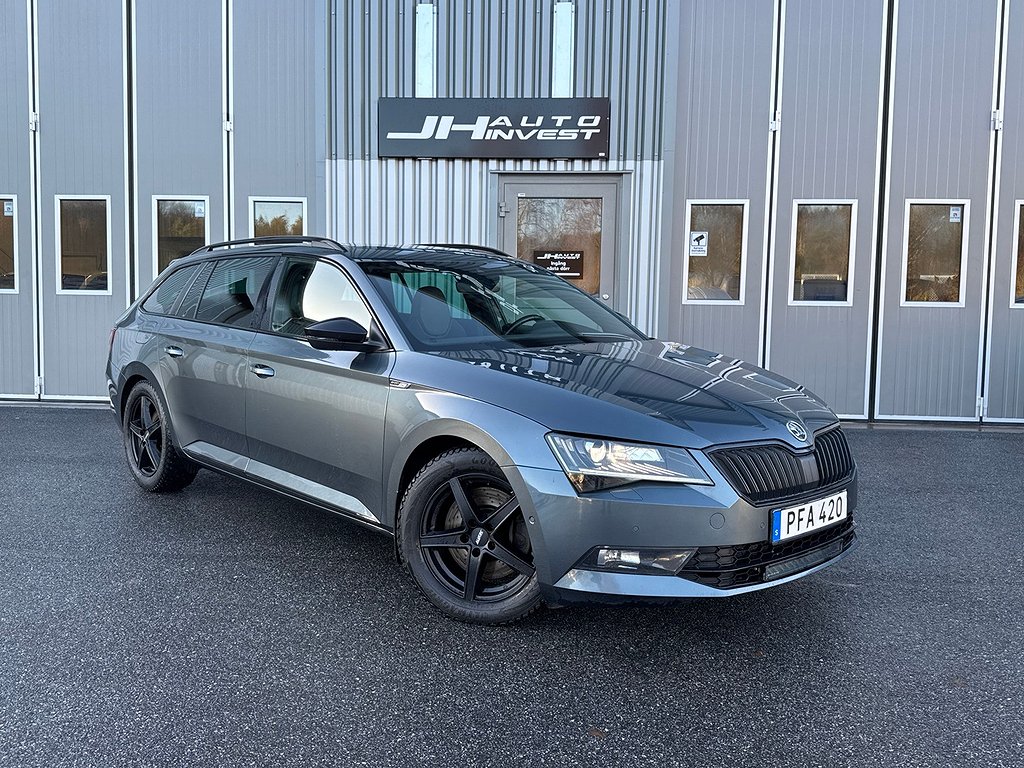 Skoda Superb Kombi 2.0 TSI 4x4 Sport, Sportline Drag Värmare