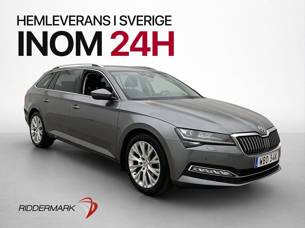Skoda Superb 2.0 TDI 4x4 Cockpit Drag Kamera D-Värm Skinn