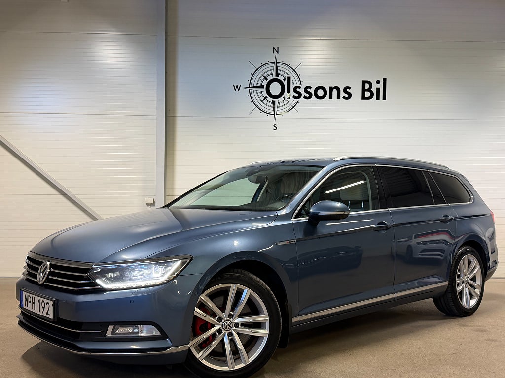 Volkswagen Passat SC 2.0 TDI 4M GTS Drag Läder Cockpit Värmare B-Kam  