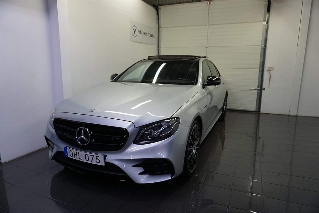 Mercedes-Benz E 400 4MATIC 9G-Tronic, AMG, Wide, Burm, Navi, 360^, Pano 333hk