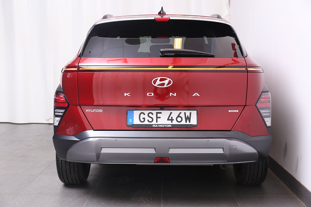 Hyundai Kona Hybrid 1,6 GDi 141hk HEV Advanced Aut Skinn Navi 2024