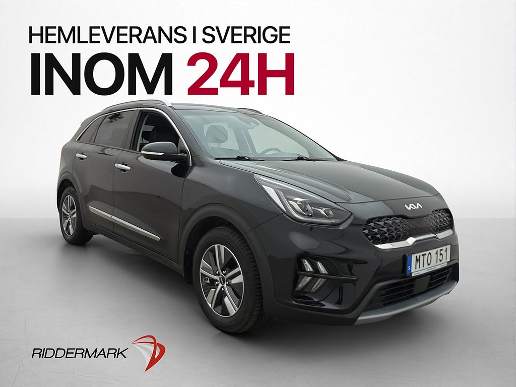 Kia Niro P-HEV 141hk Advance Plus Kamera Rattvärme CarPlay