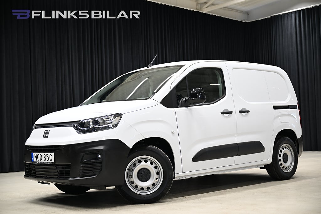 Fiat E-Doblò Van 136HK Dubbeldörr|GPS|Backkamera|57Mil|Leasbar