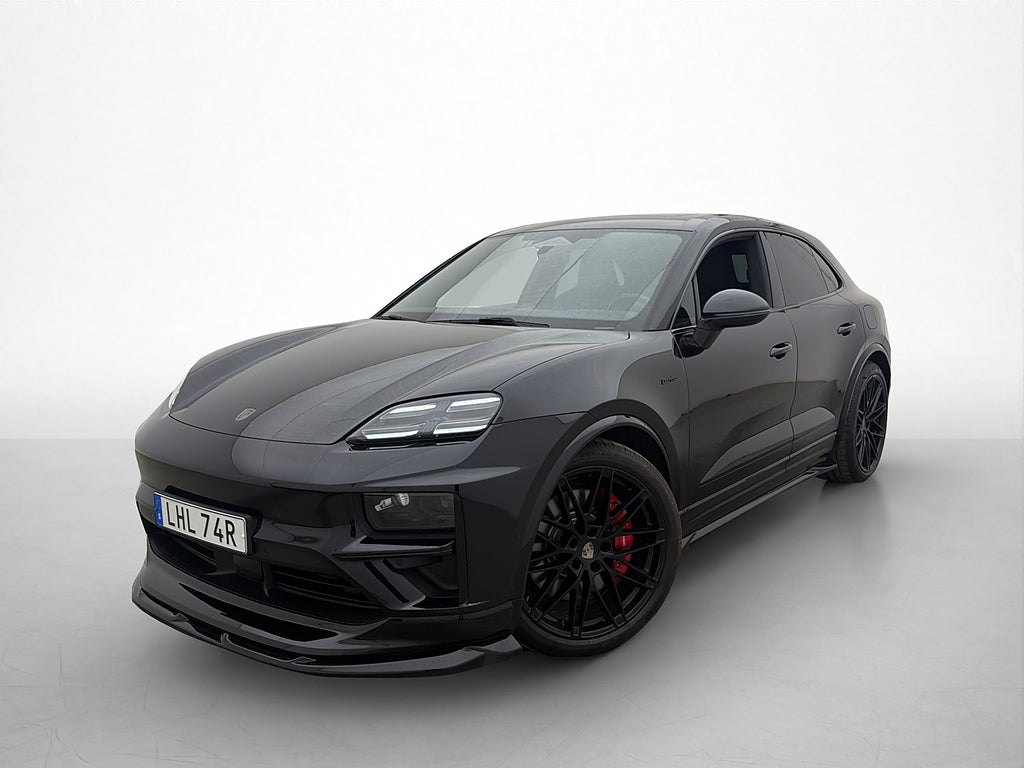 Porsche Macan Turbo Sport Chrono Luftfjäd Pano BOSE 18-Vägs