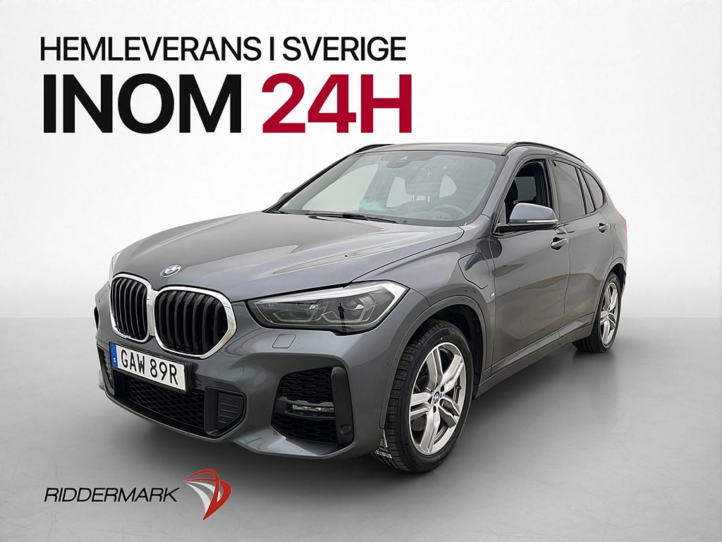 BMW X1 xDrive25e 220hk M Sport Pano HuD Kamera Skinn Drag