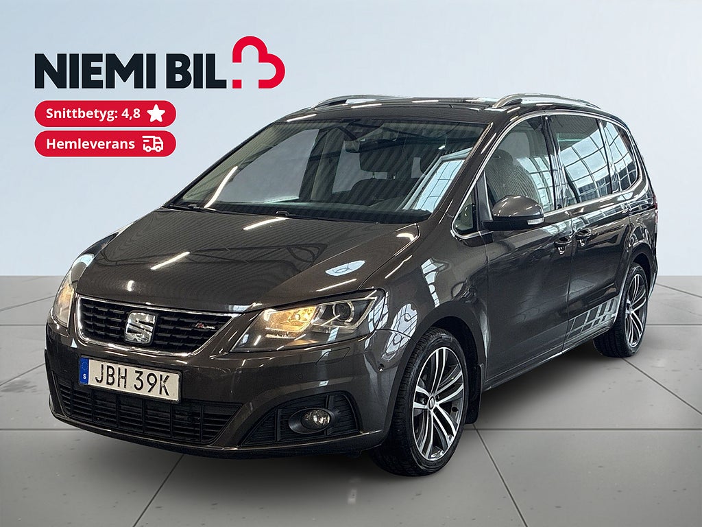 Seat Alhambra 7-Seater 2.0 TDI 4Drive FR-Line 7-Sits S&V/Drag/Dvärm