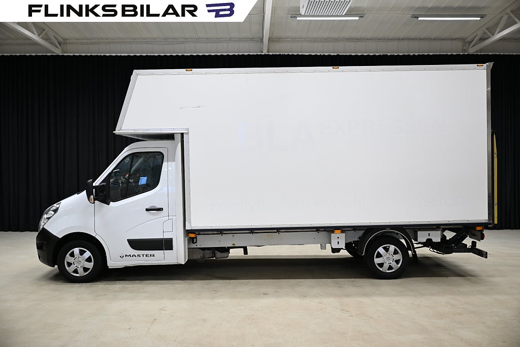 Renault master 170HK Automat|Volymskåp|BG-Lyft|Högskåp|Dragkrok|Moms